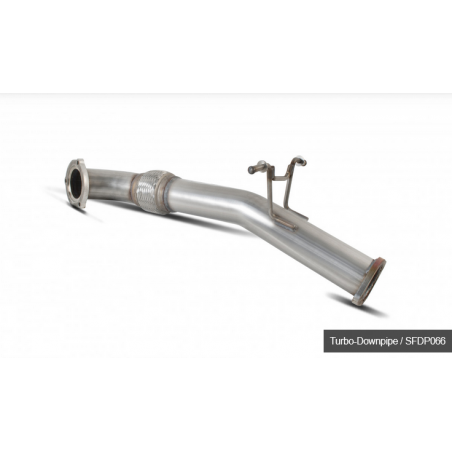 Descente de turbo 76mm/3" Scorpion - Ford focus RS MK2