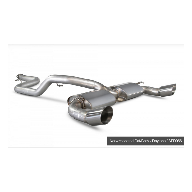 Catback 76mm/3" ligne scorpion - Focus RS 305  MK2
