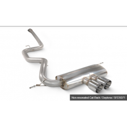 Catback sans intermédiaire daytona 76mm/3" Scorpion - Ford focus ST MK3