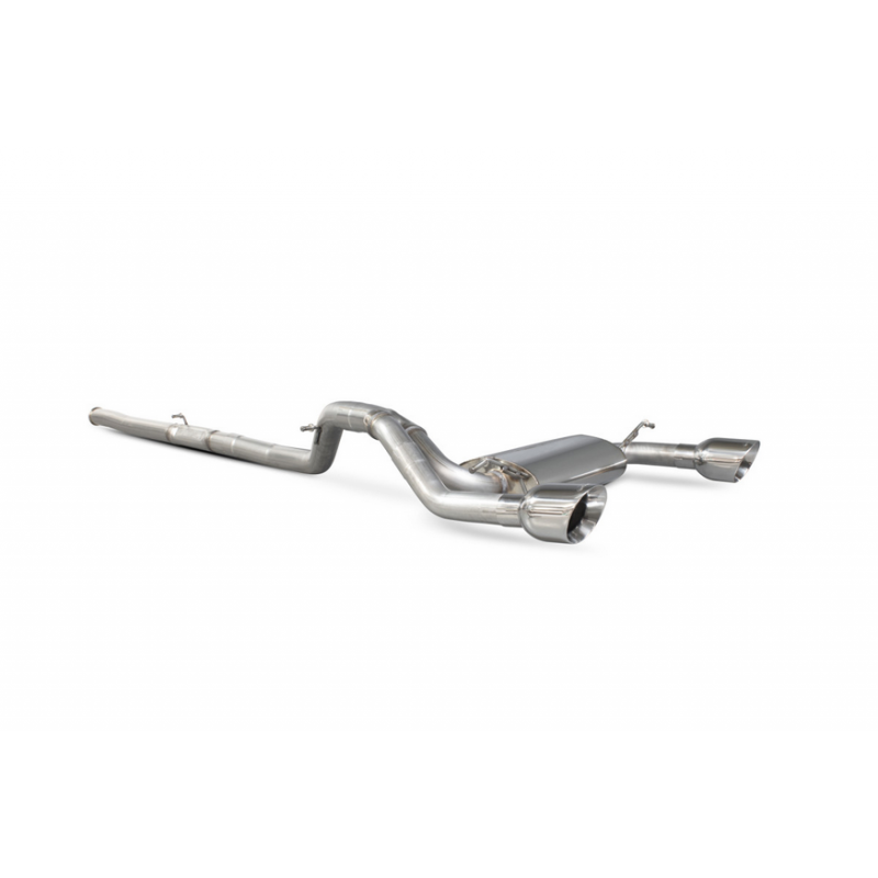 Catback sans valve 3" Scorpion - Focus RS MK3