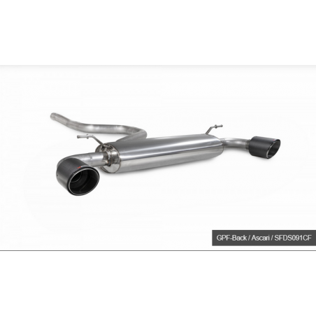 Ligne silencieux 76mm/3 Scorpion - Focus ST MK4