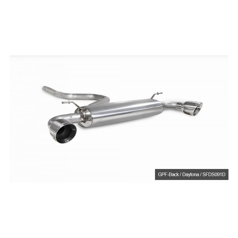 Ligne silencieux 76mm/3 Scorpion - Focus ST MK4 Ligne silencieux 76mm/3 Scorpion - Focus ST MK4