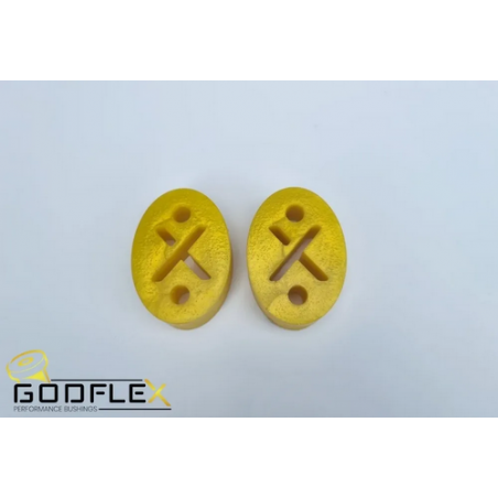 Silentblocs de suspension rigides renforcées échappement Mazda MX-5 Mk1 Mk2 NA NB (1989-2005)