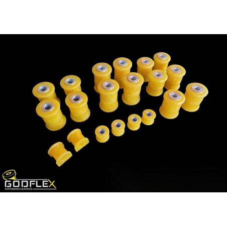 Silentblocs bras de suspension arrière, barres anti-roulis et bagues de liaison Mazda MX5 Miata Mk1 NA (1991-1998)