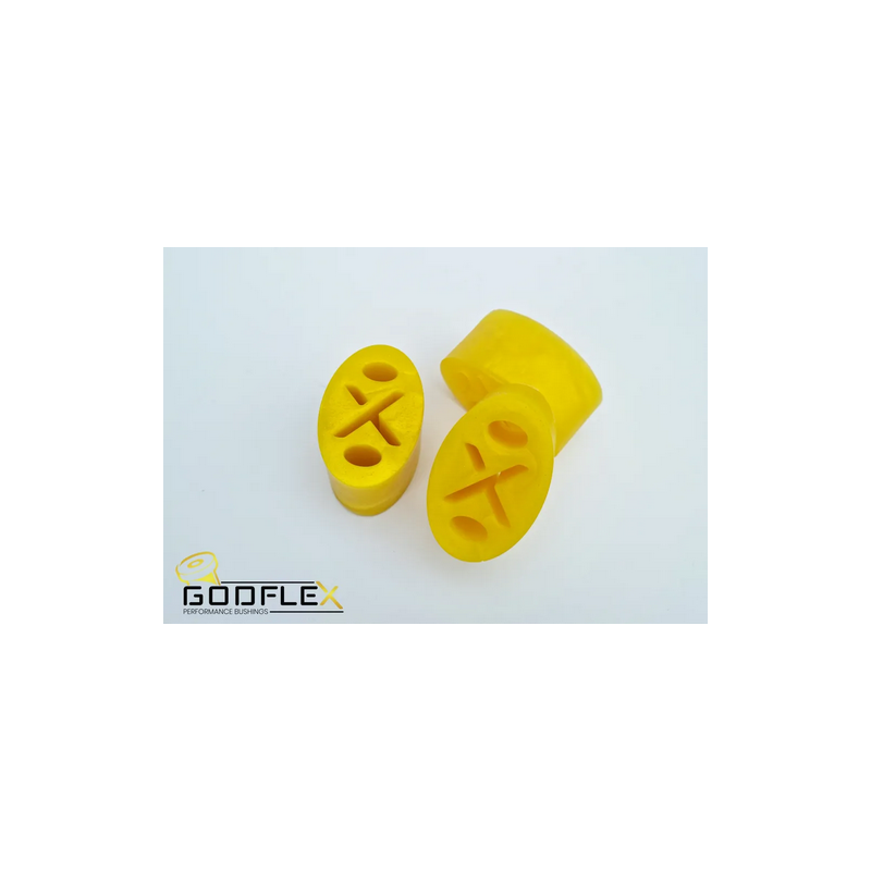 Silentblocs d'échappement rigides Land Rover / Range Rover x3