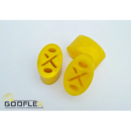 Silentblocs d'échappement rigides Land Rover / Range Rover x3