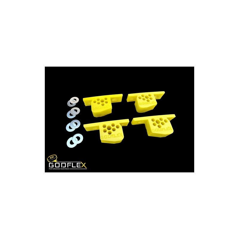 Kit silentblocs de suspension d'échappement Mini One (2000-2008) x4 Kit silentblocs de suspension d'échappement Mini One (2000-2008) x4