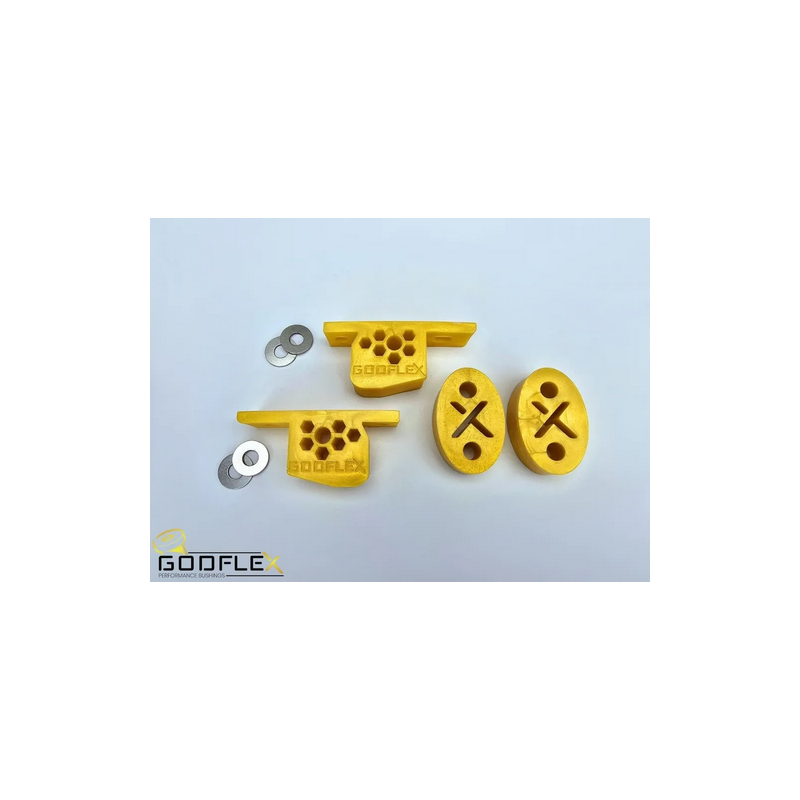 Kit silentblocs de suspension d'échappement Mini Cooper Inc S2000-2006 Kit silentblocs de suspension d'échappement Mini Cooper Inc S2000-2006