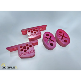 Kit silentblocs de suspension d'échappement Mini Cooper Inc S2000-2006 Kit silentblocs de suspension d'échappement Mini Cooper Inc S2000-2006