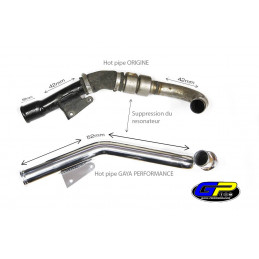 HOT PIPE LOWER BOOST FIESTA ST180 HOT PIPE LOWER BOOST FIESTA ST180