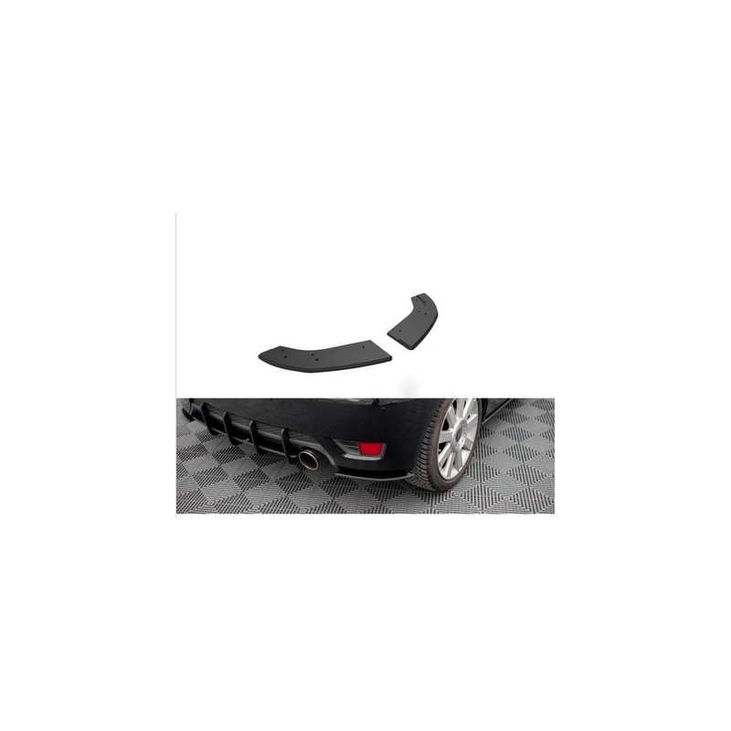 Street Pro Lame Du Pare Chocs Arriere Maxton - Ford Fiesta ST Mk6 Noir