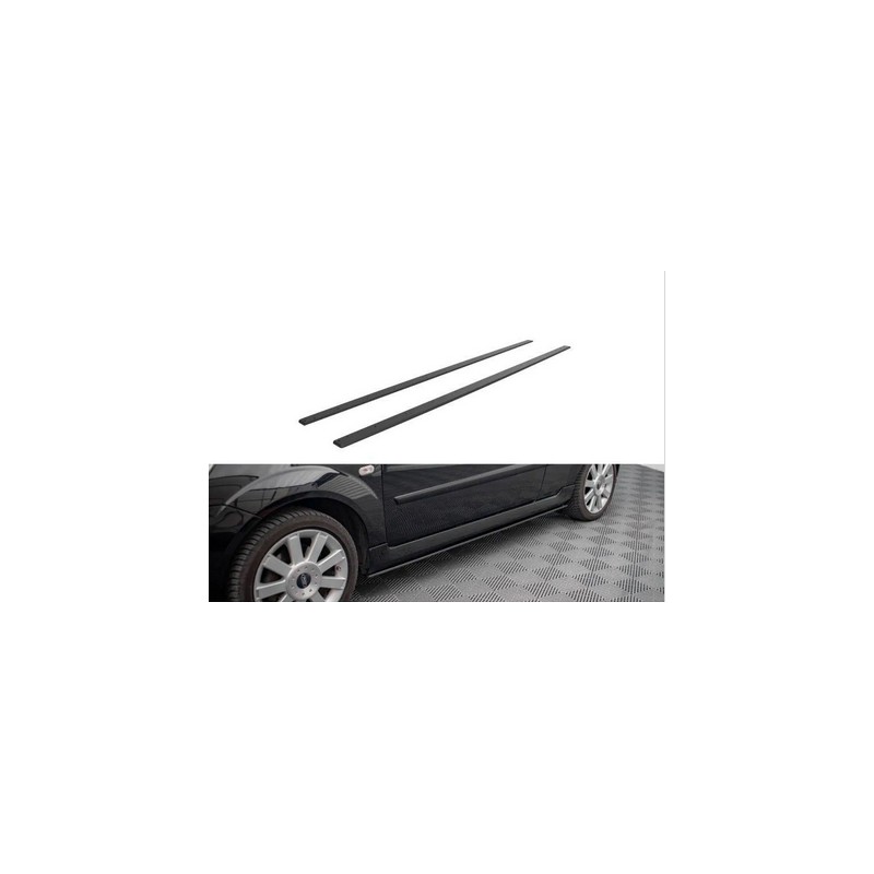 Street Pro Rajouts Des Bas De Caisse Maxton - Ford Fiesta ST Mk6 Noir