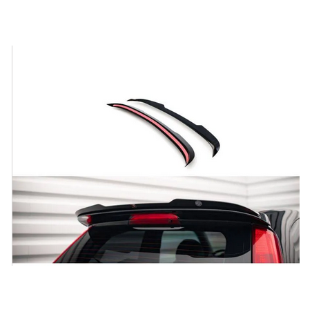 Spoiler Cap V.2 Maxton - Ford Fiesta ST Mk6 Noir Brillant