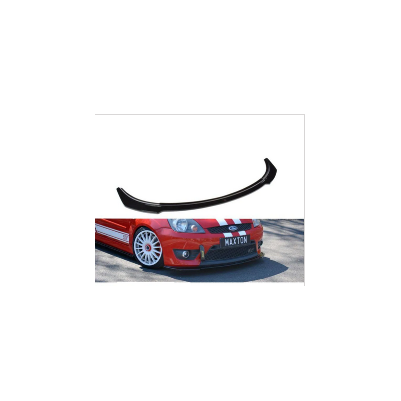 Lame Du Pare-Chocs Avant V.2 Maxton - Ford Fiesta ST Mk6 Noir Brillant