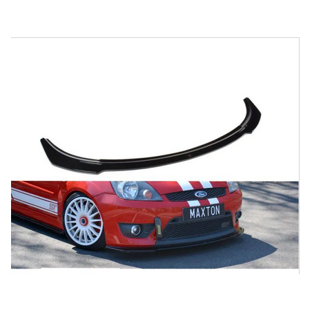 Lame Du Pare-Chocs Avant V.2 Maxton - Ford Fiesta ST Mk6 Noir Brillant
