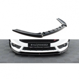 Lame Du Pare-Chocs Avant (Cupra) Maxton - Ford Fiesta ST Mk7 FL Noir Brillant Lame Du Pare-Chocs Avant (Cupra) Maxton - Ford Fiesta ST Mk7 FL Noir Brillant