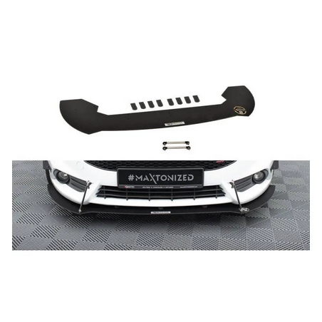 Sport Lame Du Pare-Chocs Avant V.1 Maxton - Ford Fiesta ST Mk7 FL
