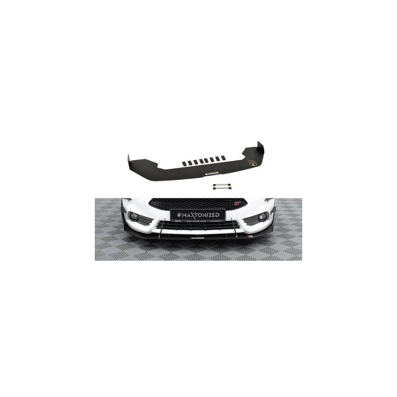 Sport Lame Du Pare-Chocs Avant V.2 Maxton - Ford Fiesta ST Mk7 FL