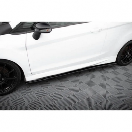Rajouts Des Bas De Caisse Maxton - Ford Fiesta ST / ST-Line Mk7  Noir Brillant