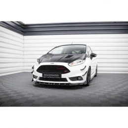 Lame Du Pare-Chocs Avant V.6 + Flaps Maxton - Ford Fiesta ST Mk7 Facelift