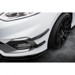 Ailes de pare-chocs avant (Canards) V.2 Maxton - Ford Fiesta Mk8 ST Ailes de pare-chocs avant (Canards) V.2 Maxton - Ford Fiesta Mk8 ST