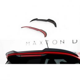 Spoiler Cap V.3 Maxton - Ford Fiesta Mk8 ST / ST-Line Noir Brillant