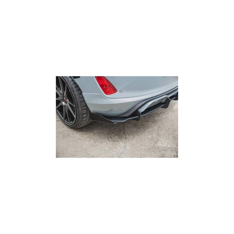 Rabats Latéraux (side Flaps) Maxton Design Pour Ford Fiesta ST / ST-Line Mk8 - Finition Brillante - Neufs Sous Emballage