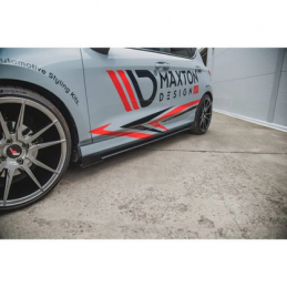 Side Flaps Maxton - Ford Fiesta Mk8 ST / ST-Line Rabats Brillant