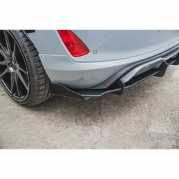 Sports Durabilité Diffuseur Arrière Complet Maxton - Ford Fiesta Mk8 ST Noir