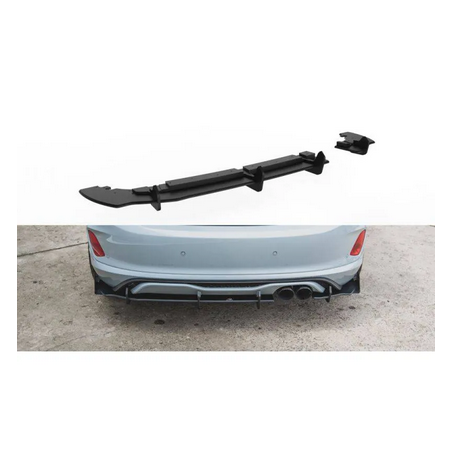Sports Durabilité Diffuseur Arrière Complet Maxton - Ford Fiesta Mk8 ST Noir