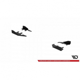 Sports Durabilité Rajouts Des Bas De Caisse + Flaps Maxton - Ford Fiesta Mk8 ST / ST-Line Noir + Rabats Brillant