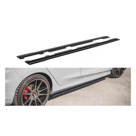 Sports Durabilité Rajouts Des Bas De Caisse Maxton - Ford Fiesta Mk8 ST / ST-Line Noir