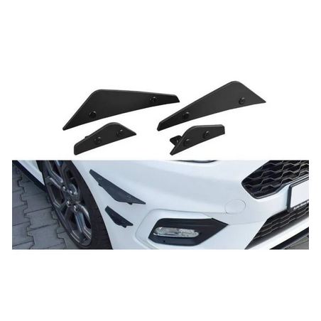 Ailes de pare-chocs avant (Canards) Maxton - Ford Fiesta Mk8 ST/ ST-Line