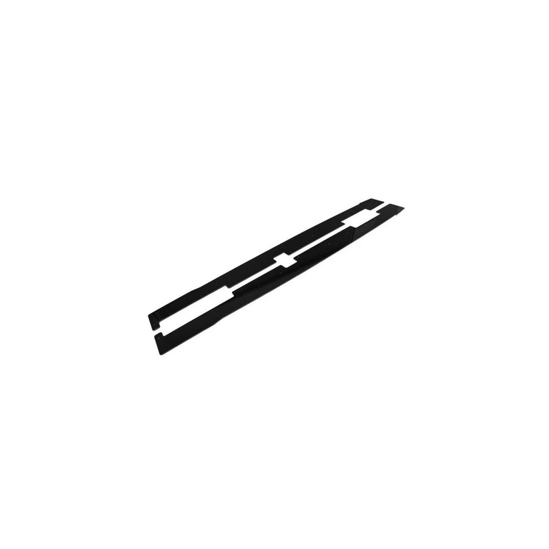 Sport Lame De Bas De Caisse V.2 Maxton - Ford Fiesta Mk8 ST / ST-Line Noir Brillant