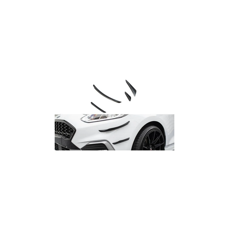 Ailes de pare-chocs avant (Canards) V.3 Maxton -Ford Fiesta Mk8 ST / ST-Line