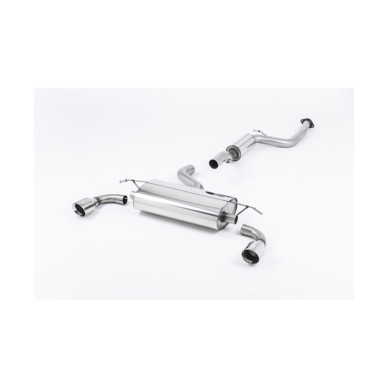 Catback Milltek avec intermediaire SSXFD075