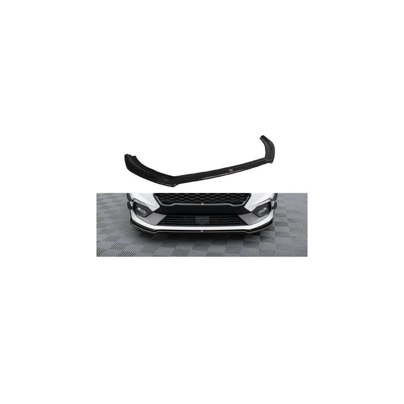 Lame Du Pare-Chocs Avant V.1 Maxton - Ford Fiesta Mk8 ST / ST-Line Noir Brillant Lame Du Pare-Chocs Avant V.1 Maxton - Ford Fiesta Mk8 ST / ST-Line Noir Brillant
