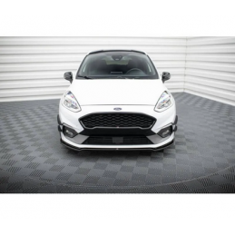 Lame Du Pare-Chocs Avant V.1 Maxton - Ford Fiesta Mk8 ST / ST-Line Noir Brillant Lame Du Pare-Chocs Avant V.1 Maxton - Ford Fiesta Mk8 ST / ST-Line Noir Brillant