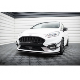 Lame Du Pare-Chocs Avant V.2 Maxton - Ford Fiesta Mk8 ST / ST-Line Noir Brillant Lame Du Pare-Chocs Avant V.2 Maxton - Ford Fiesta Mk8 ST / ST-Line Noir Brillant