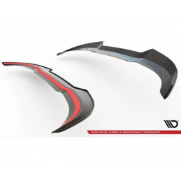 Spoiler Cap V.2 Maxton - Ford Fiesta Mk8 ST / ST-Line Noir Brillant