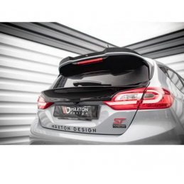 Le prolongement de la lunette arrière Maxton - Ford Fiesta Standard/ ST-Line/ ST Noir Brillant