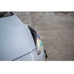 Paupieres De Phares Maxton - Ford Fiesta Mk8 ST / ST-Line / Standard Noir Brillant