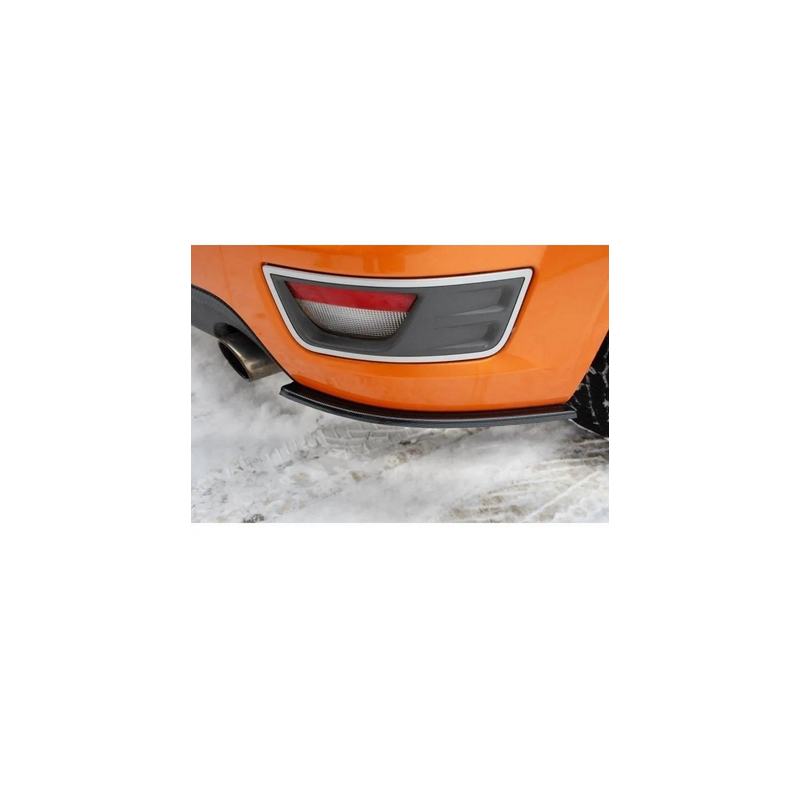 Lame Du Pare-Chocs Arriere Maxton - Ford Focus ST Mk2 Noir Brillan
