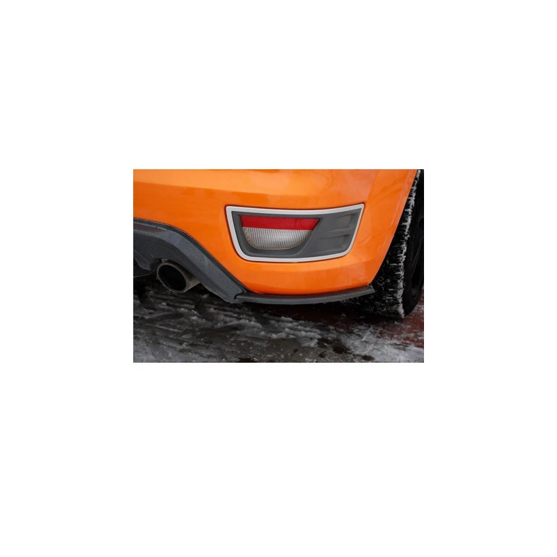 Lame Du Pare-Chocs Arriere V.2 Maxton - Ford Focus ST Mk2 Noir Brillant Lame Du Pare-Chocs Arriere V.2 Maxton - Ford Focus ST Mk2 Noir Brillant