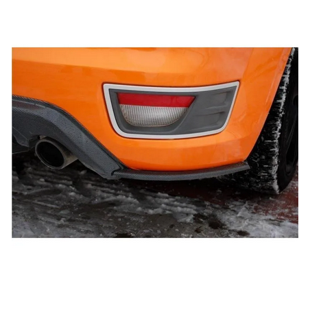 Lame Du Pare-Chocs Arriere V.2 Maxton - Ford Focus ST Mk2 Noir Brillant