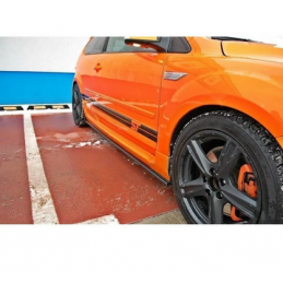 Rajouts Des Bas De Caisse Maxton - Ford Focus ST Mk2 Noir Brillant