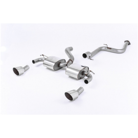Catback Milltek SSXFD068 Ford Focus MK2 2.5 rs