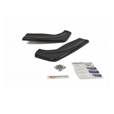 Lame Du Pare-Chocs Arriere V.1 Maxton - Ford Focus ST Mk2 phase 2 Noir Brillant