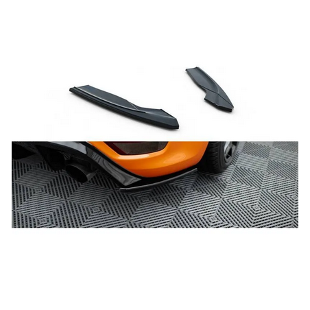 Lame Du Pare-Chocs Arriere V.2 Maxton - Ford Focus ST Mk2 phase 2 Noir Brillant