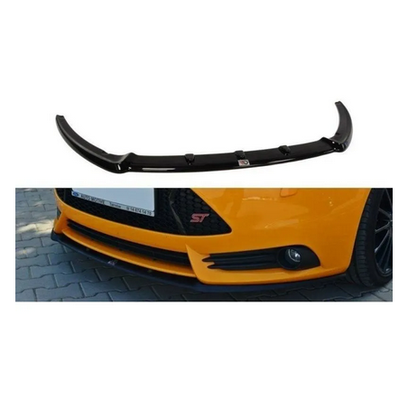 Lame Pare-Chocs Avant Maxton - Ford Focus ST Mk3 (Cupra) Noir Brillant